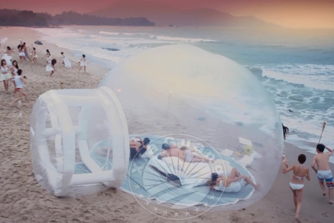 临泽充气球形帐篷